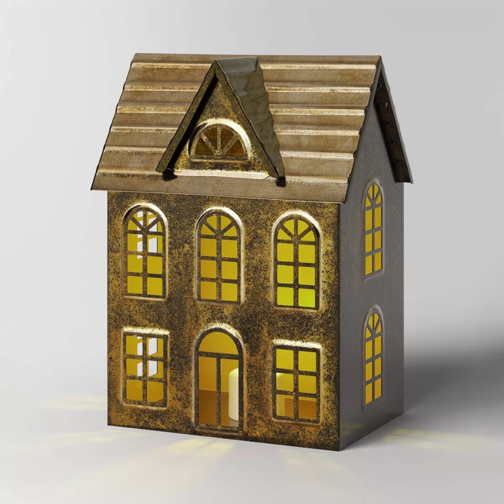 Christmas Lit Metal House Decor
Champagne Gold - Wondershop™